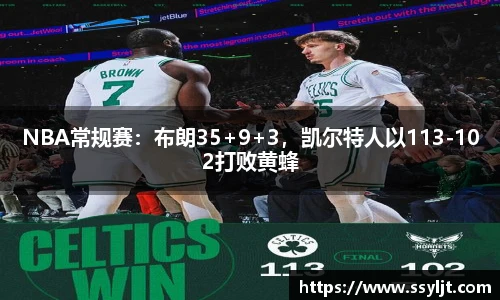 NBA常规赛：布朗35+9+3，凯尔特人以113-102打败黄蜂
